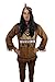 Produktbild dressmeup Dress ME UP - L030/48 Kostüm Herren Herrenkostüm Indianer Häuptling Apache Feder Gr. 48, M