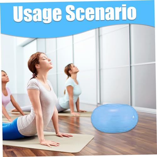 Pelota de ejercicio entrenamiento de equilibrio donut de 20 pulgadas inflable 6