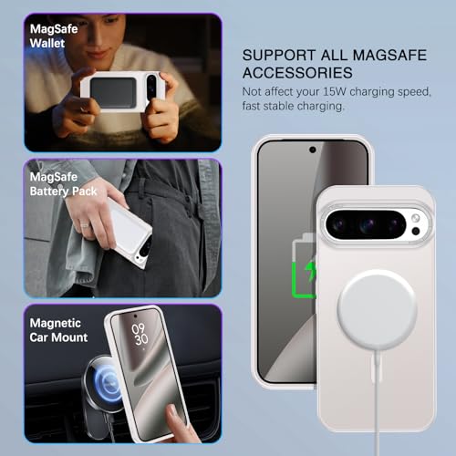 Coque Pixel 10 anti-traces et rayures : solution antichoc militaire magnétique