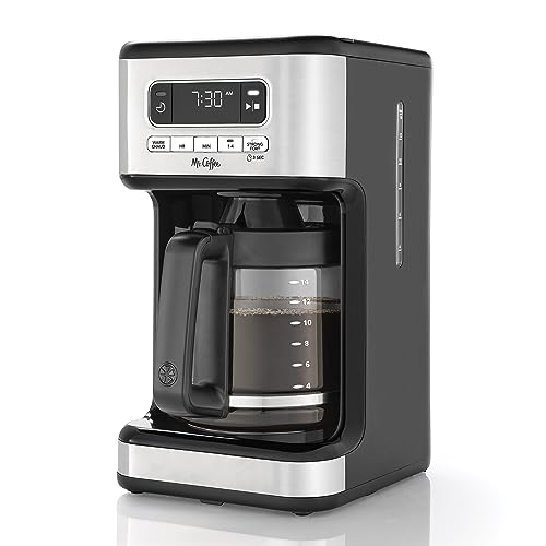 Mr. Coffee 12-Cup Programmable Coffee Maker with Automatic Cleaning Cycle