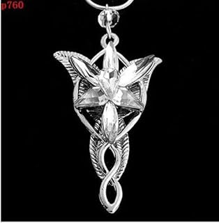 Vintage ARWEN'S EVENSTAR Necklace Lord of The Rings Silver Pendant ONE