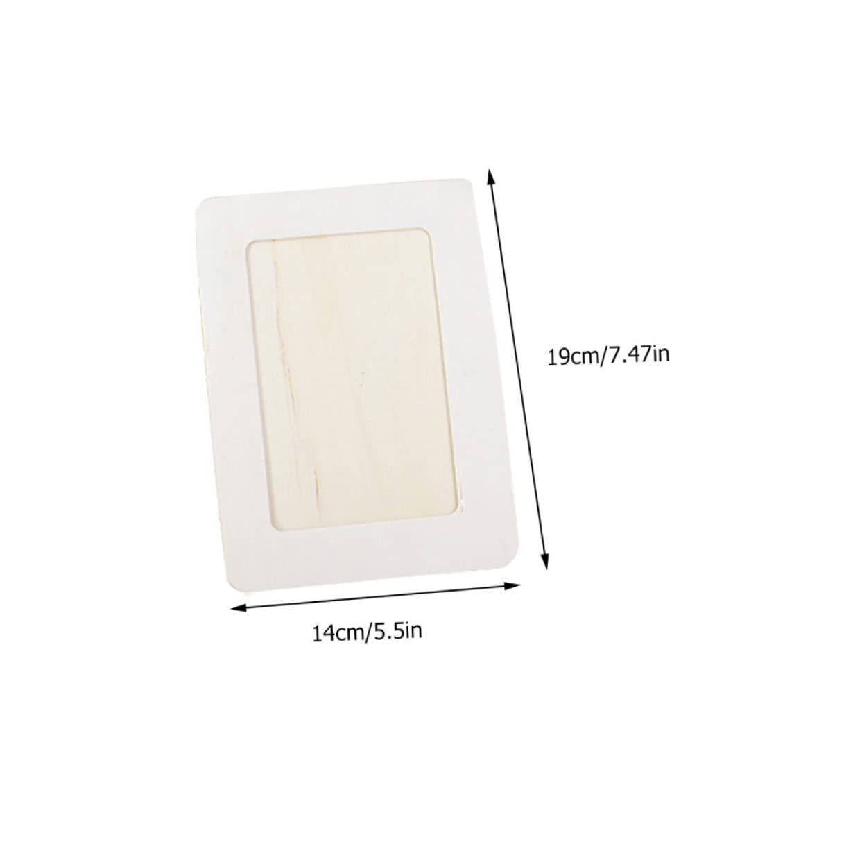 HOLIDYOYO 3pcs Wooden Picture Frame for Boys and Girls Desk Photo Holder Diy Frame Home Decor Idea