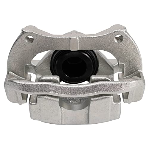 Image of TRQ Front Right Brake Caliper w /Bracket Passenger Side