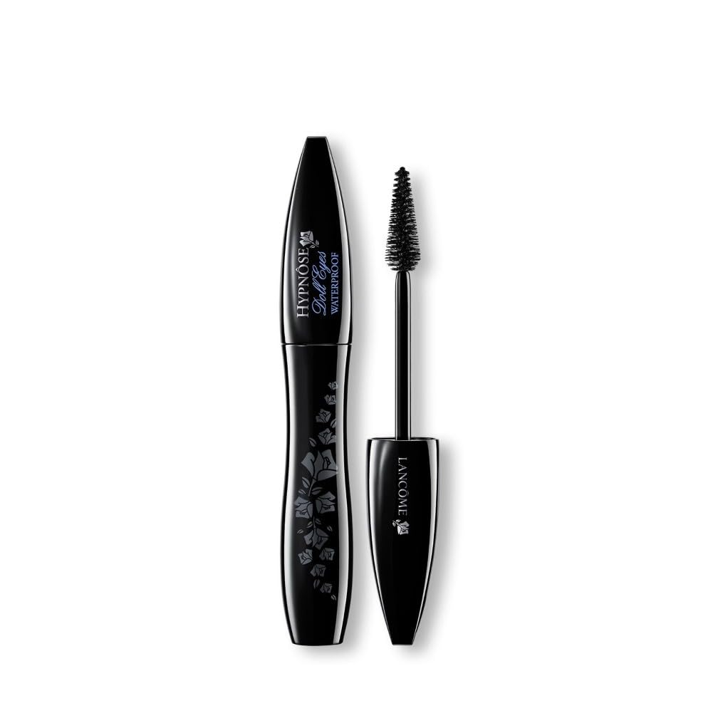 Lancôme Hypnôse Doll Eyes Waterproof Mascara, Volumising and Lengthening for Wide Eye Look, Volumised Extended Lifted Lashes, Long-Lasting Wear, So Black, 6.5ml