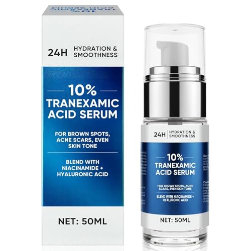 Tranexamîc Acid Serum, Discoloration Correcting Serum with Niacinamide and Hyaluronic Acid, Brightening Facial Serum, 50ML