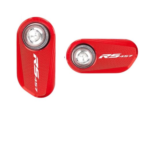 Cubierta de sensor ABS delantera y trasera para motos RS 457 RS 660 y Tuono 660 en color rojo