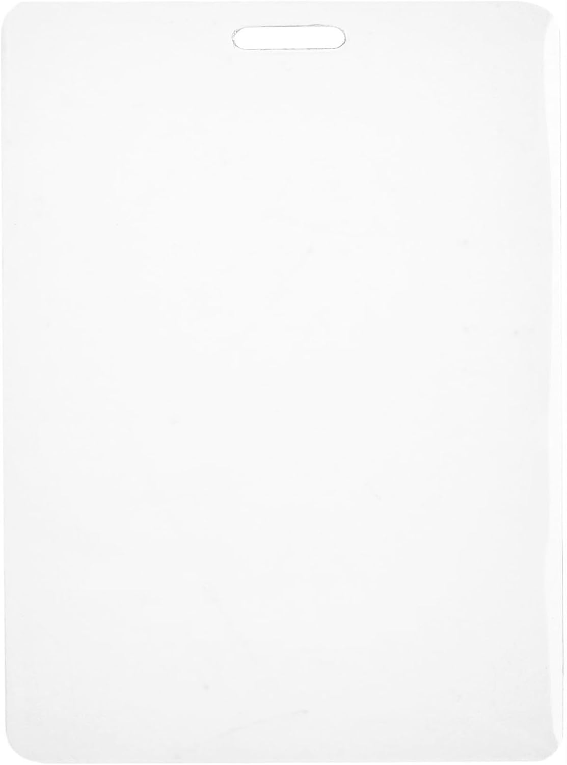 Heat Activated Laminating Pouches 2-1/2" x 4-1/4" x 10 mil 2 Sides (64mm x 108mm x 250 mic x 2 Sides) Luggage Tag Size with Slot Hole one Short Side [pk of 500] Clear Gloss