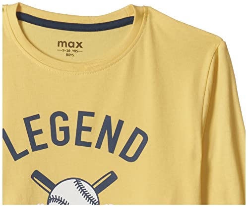 Image of Max Boys Graphic Printed Full Sleeve Regular Fit T-Shirt