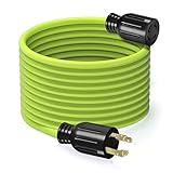 GearIT 30-Amp 40-Feet 250-Volt Generator Extension Cord NEMA L14-30P to L14-30R Generator Power Cord for Manual Transfer Switch, Portable Generators, Power Outage, Hurricane