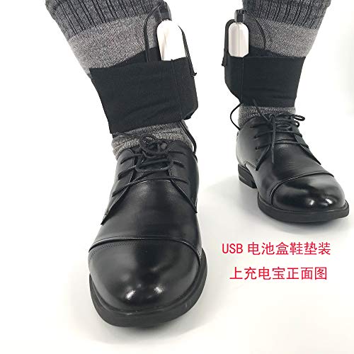 Palmilhas de aquecimento elétrico, Andoer Palmilhas de aquecimento portátil USB Aquecedor elétrico d