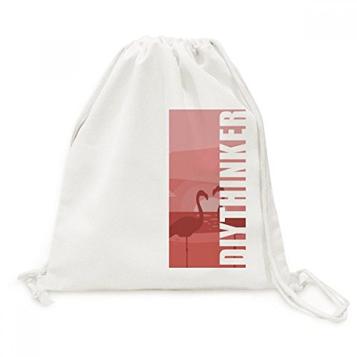 Sac de voyage en toile flamingo résistant pour éviter les sacs trop lourds