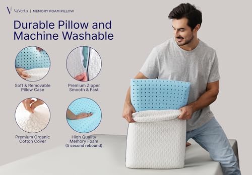 Vaverto Memory Foam Pillow - Thumbnail 2