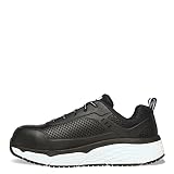 Skechers Work Indurite, Men's, Black/White, Alloy Toe, EH, Low Athletic (9.0 M)