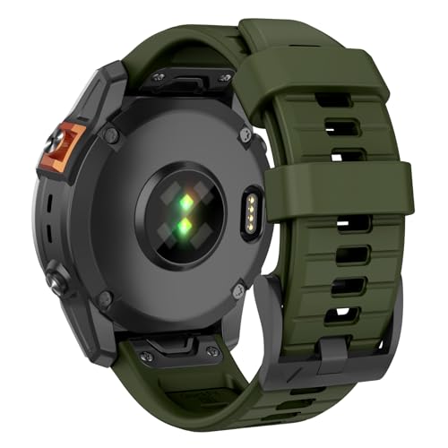 Bracelet 26mm Quick Fit pour Garmin Fenix souple et anti-rupture
