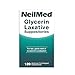 NeilMed Glycerin Laxative Suppositories, Gentle Relief from Constipation, Fast Acting, indivdually Wrapped, 120 ct