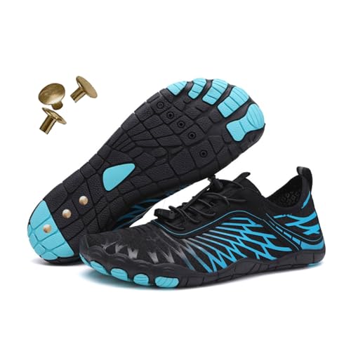 Image of Grounding Shoes with Copper, Barefoot Shoes Women Men, Wide Toe Box Hiking Barefoot Womens, Non-Slip Comfortable Breathable Water Shoes for Walking Running