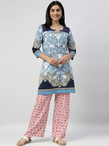 Image of Stylish Womens Nightwear Pajama | Comfortable Fit | Printed Payjama | Pack of 3