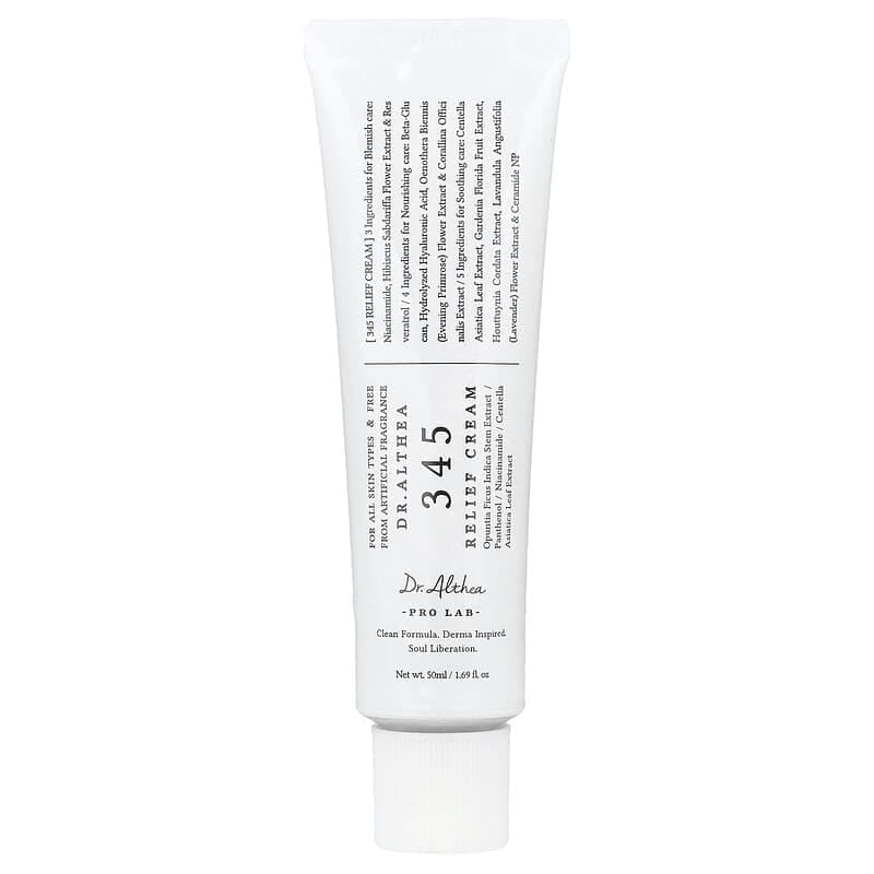 Image of Dr.Althea 345 Relief Cream Face Moisturizer Face Mask (White1)