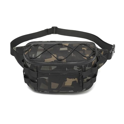 Sacoche bandoulière homme camo avec sangle réglable et dos respirant
