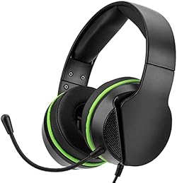 Nitho JANUS STEREO GAMING HEADSET XBOX THEMED, Compatible with PS4/PS5/Xbox One/XBOX series X/Switch/Phones