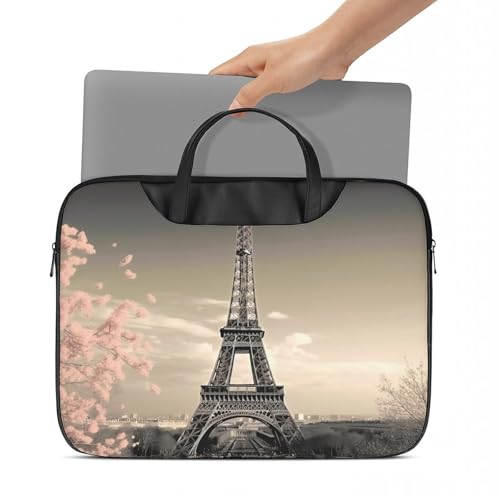 Bolsa para laptop impermeable de cuero 15.6 pulgadas miniatura 2