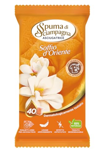 Spuma di Sciampagna Foglietti Wäschetrockner für Decke d'Oriente 40 Blatt