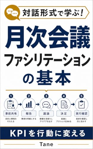 対話形式で学ぶ!月次会議ファシリテーションの基本: KPIを行動に変える