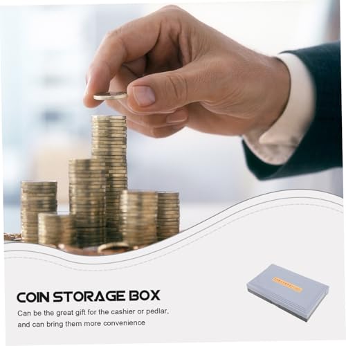 Caja plástica multiusos para monedas con tapa miniatura 5