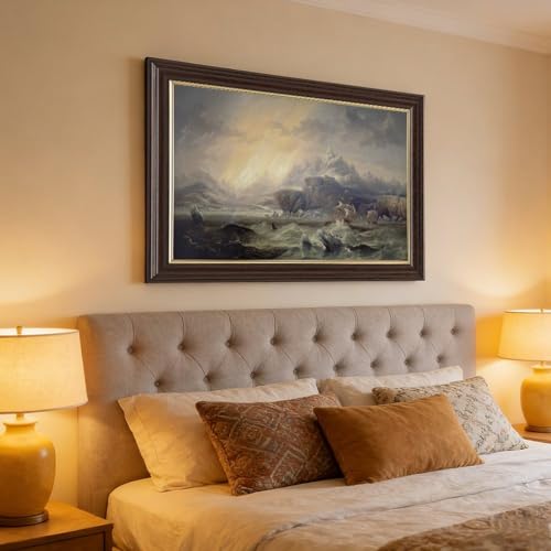 Impression sur toile HMS Erebus John Wilson Carmichael 50x76cm - 4