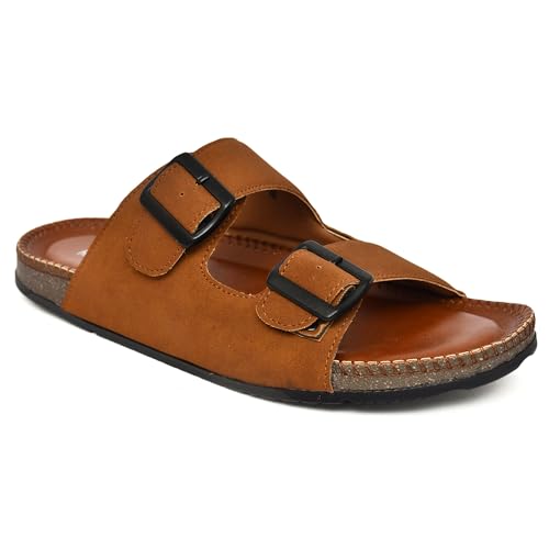 Image of HEALTH FIT Comfortable & LightWeight | Fashionable & Everyday Stylish & Durable Design Slip-on Style Flip Flops for Gents 3075