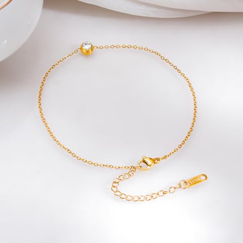 Image of Rubans Oxidised Anklets Jewellery Gift for Women & Girls | Kundan Ethnic Traditional