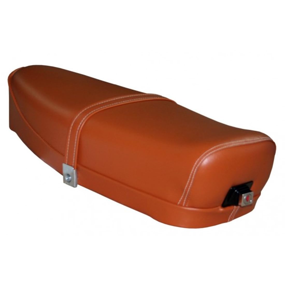 SELLA LUNGA BIPOSTO MARRONE APERTURA SERRATURA COMPATIBILE PER VESPA SPECIAL ET3 125