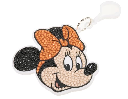 CRYSTAL ART - Juego de charms para mochila de diamantes (Disney Minnie