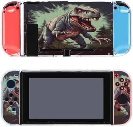 Dinosaur Switch Screen Protector Case Cover Full Accessories Switch Game Case Protection Skin for Switch Console and Joy-Cons