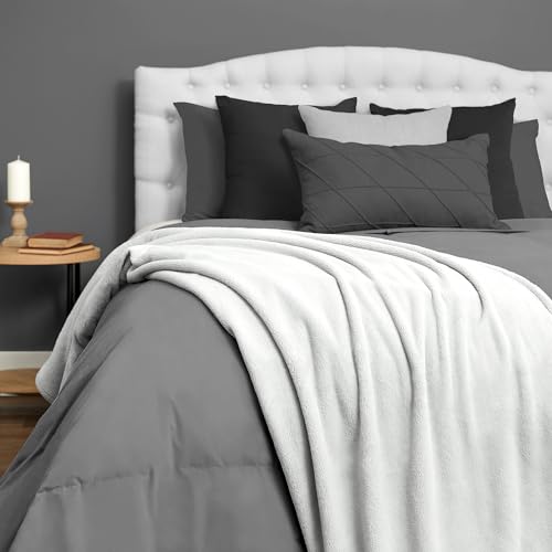 Ashford Home - Coperta invernale Warmwell 167.6 x 228.6 cm colore: bianco