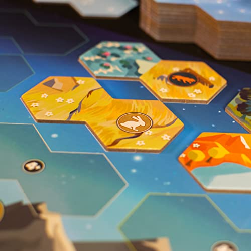 Galápagos Jogos Paraíso dos Dinossauros, Jogo de Tabuleiro para Amigos, 2 a 5 jogadores, 30 –45 min,