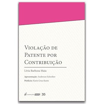 Capa do livro Violação de Patente por Contribuição - 2024