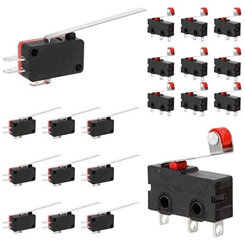 Iyowei 20Pcs Micro Interruptor Final de Carrera Cover