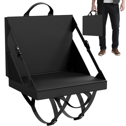 Stadium Seats with Back Support - Folding bleacher Chair for Beach and Camping - Portable Bleachers...