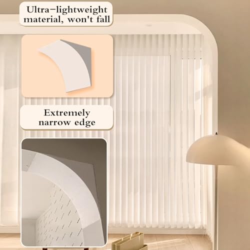 Moldura de espuma curvada para arco de puerta ribete ligero 4