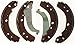 Bendix R657L Rear Relined Brake Shoe Set