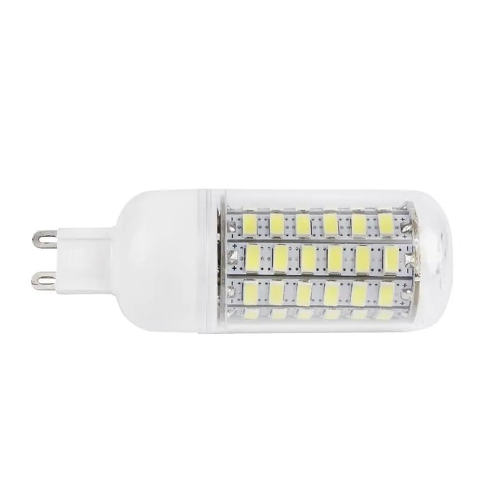 NXCVBNKZJ KJXP Lighting, Pack of 10, Led Corn Bulbs AC220V G9 6W 5730 69LED 9W Led Bulb Lamp 360 Degree Lamps(Warm White)