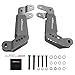maXpeedingrods Front Lower Control Arm Relocation Bracket for Jeep Wrangler JK JKU 2007-2018 with 2-4 inch Lift,Gray