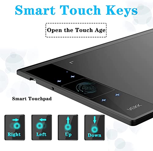 Veikk A30 V2 Drawing Tablet 10X6 Inch Graphics Tablet With Battery-Free Pen And 8192 Professional Levels Pressure #TOP1