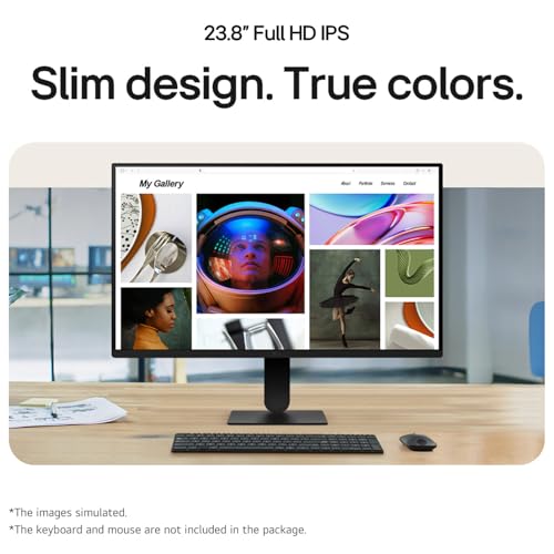 Image of LG24U411A-BN Smartchoice 60 cm (24-inch) Full HD (1920 x 1080) IPS Monitor, 3-Side Virtually Borderless, 1ms MBR, 120Hz, sRGB 99%(Typ.), HDR10, Reader Mode, Flicker Safe, VGA, HDMI, Slim Stand, Black