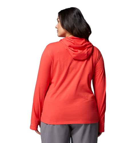 Columbia Women's Sun Trek Hoodie II, Poppy Red, Large - image 6