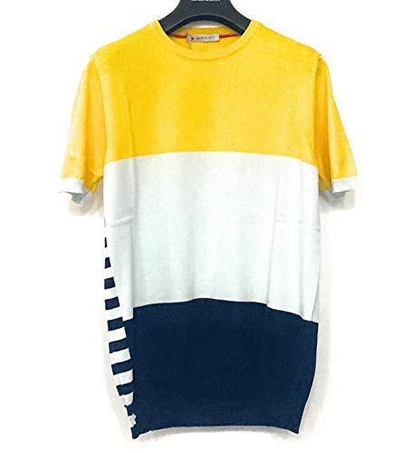 MANUEL RITZ T-Shirt a Manica Corta Multicolore da