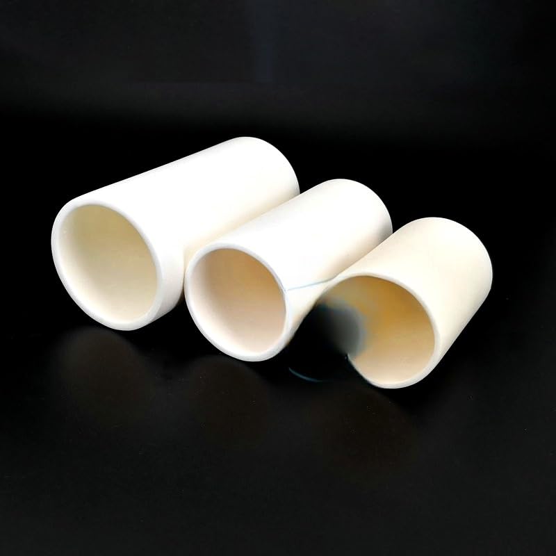 High-Temperature Alumina Corundum Crucible - 5ml to 1000ml for Lab Use, Max Temp 1600°C(100ml)