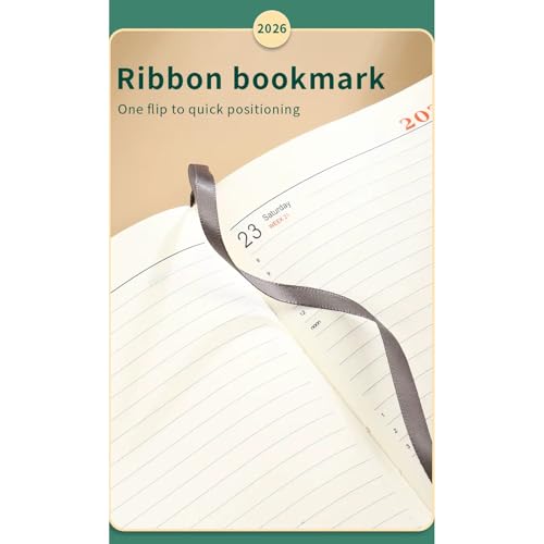 Image of COI A5 2026 Planner Daily Calendar Weekly to Do List Notebook with Goal & Habit Tracker Organizer, A5 Weekly Planner Notebook