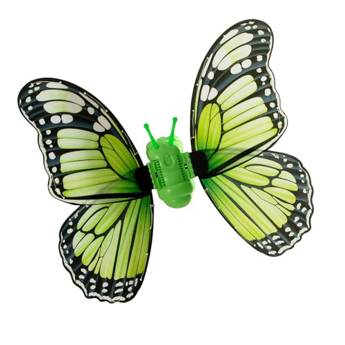 Alas de hadas eléctricas mariposa en movimiento iluminada para cosplay y Halloween